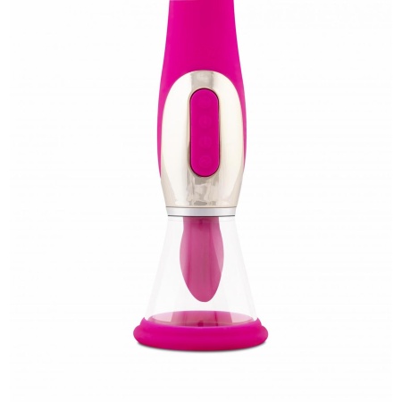 Pleasure Pump With G-Spot Vibrator - Pink - 9
