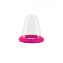 Pleasure Pump With G-Spot Vibrator Pink - pompka próżniowa z wibratorem punktu G i stymulatorem łechtaczki, głębokość wprowadzen - 11