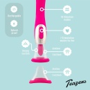 Pleasure Pump With G-Spot Vibrator Pink - pompka próżniowa z wibratorem punktu G i stymulatorem łechtaczki, głębokość wprowadzen - 12