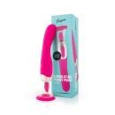 Pleasure Pump With G-Spot Vibrator Pink - pompka próżniowa z wibratorem punktu G i stymulatorem łechtaczki, głębokość wprowadzen - 13