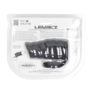 Vibrating Ribbed Silicone Cock Sleeve and Ball Ring - Black - 3