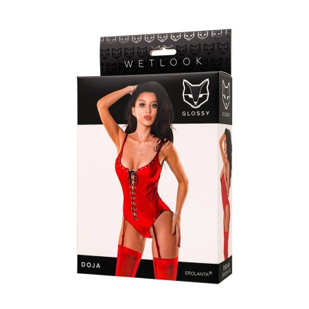 Wetlook Doja bodysuit - red S - 7