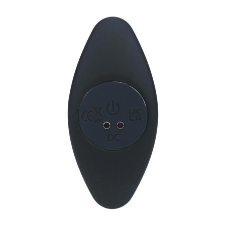 Tri Bulb Vibrating Silicone Anal Plug - Black - 4