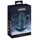 Stymulator prostaty ANOS RC Swinging Plug – końcówka rotacyjno-wibracyjna, szeroki stoper, długość 13,3 cm - 1