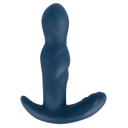 Stymulator prostaty ANOS RC Swinging Plug – końcówka rotacyjno-wibracyjna, szeroki stoper, długość 13,3 cm - 3
