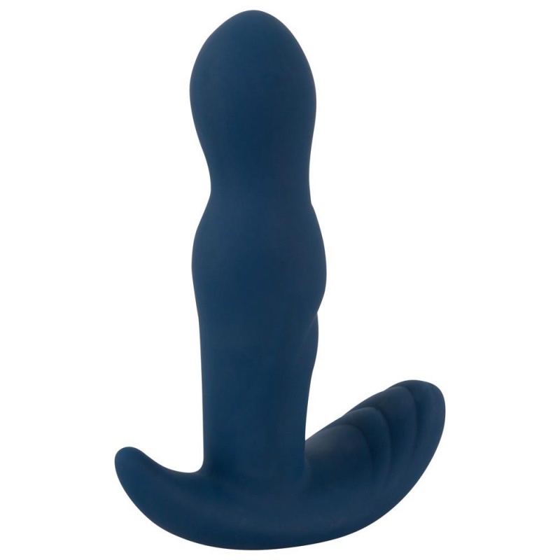 Stymulator prostaty ANOS RC Swinging Plug – końcówka rotacyjno-wibracyjna, szeroki stoper, długość 13,3 cm - 4
