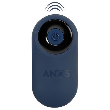 Stymulator prostaty ANOS RC Swinging Plug – końcówka rotacyjno-wibracyjna, szeroki stoper, długość 13,3 cm - 7