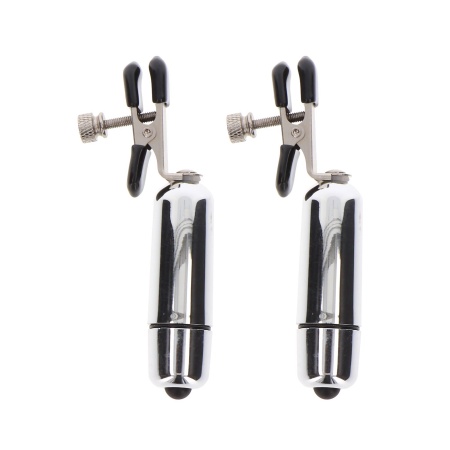 Adjustable Vibrating Clamps Silver - 1