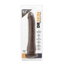 Realistyczne dildo 8.5 Chocolate z przyssawką - 21,6 cm, średnica 3,8 cm - 1