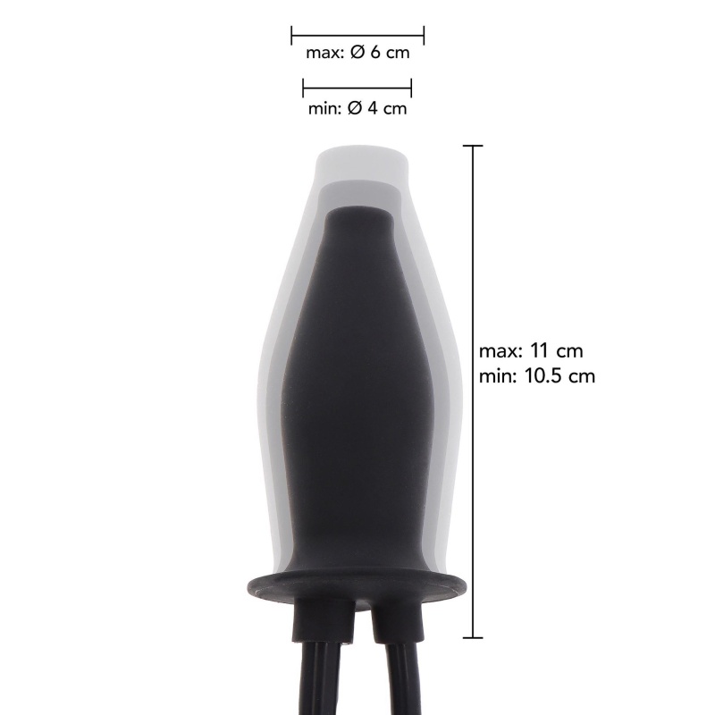 Hidden Desire Extreme Inflatable Lubricating Plug - 16