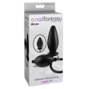 ORION AFC Inflatable Silicone Plug – silikonowa wtyczka analna z ręczną kulą pompową, 10,8 cm - 1