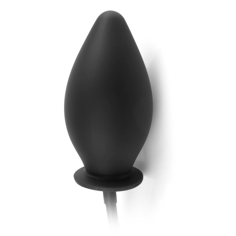 ORION AFC Inflatable Silicone Plug – silikonowa wtyczka analna z ręczną kulą pompową, 10,8 cm - 3