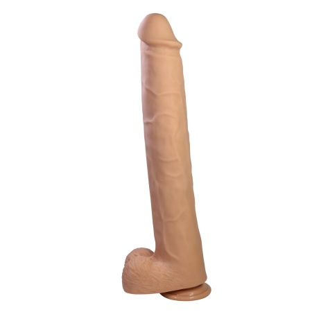 Realistyczne dildo Pat 40 cm z przyssawką - 3