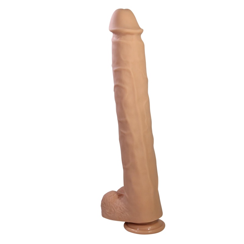 Realistyczne dildo Pat 40 cm z przyssawką - 4