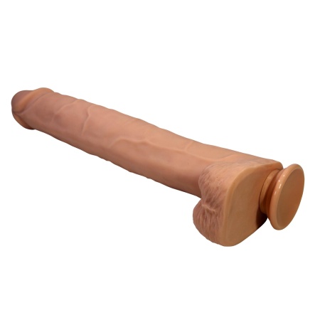Realistyczne dildo Pat 40 cm z przyssawką - 6