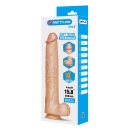 Realistyczne dildo Pat 40 cm z przyssawką - 8