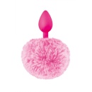PINK POMPOM ANAL PLUG - 1