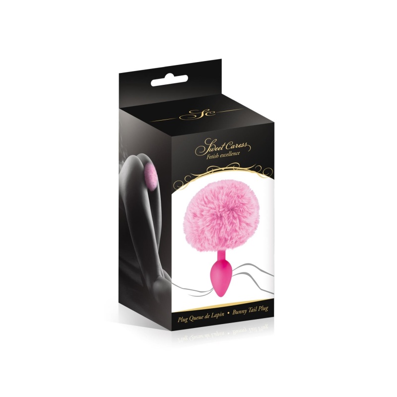 PINK POMPOM ANAL PLUG - 2