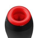Masturbator oralny Teazers Heating - Black: podgrzewanie, wibracje, ssanie i ruch posuwisty - 6