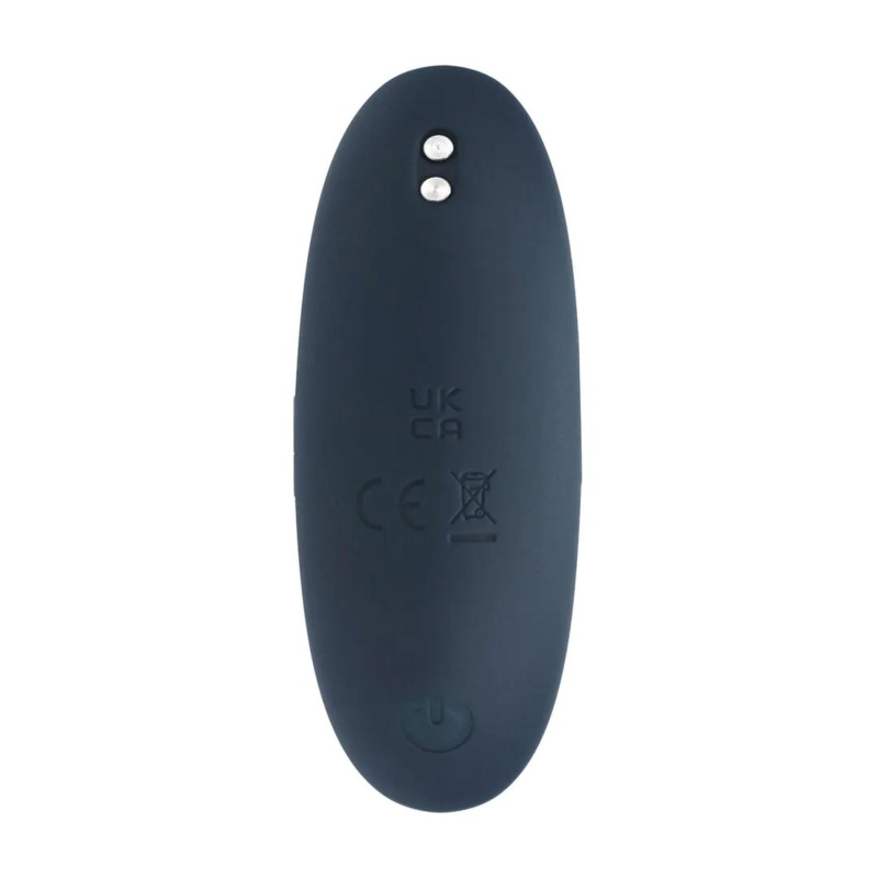 Classic Vibrating Silicone Anal Plug - S - Black - 4