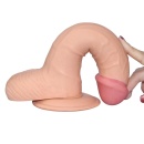 Dildo The Ultra Soft Dude 20 cm – Miękki, realistyczny TPE z przyssawką - 5