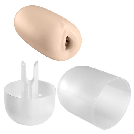 Masturbator Catherine OLGA 2 w 1 TPR 9 cm - 6