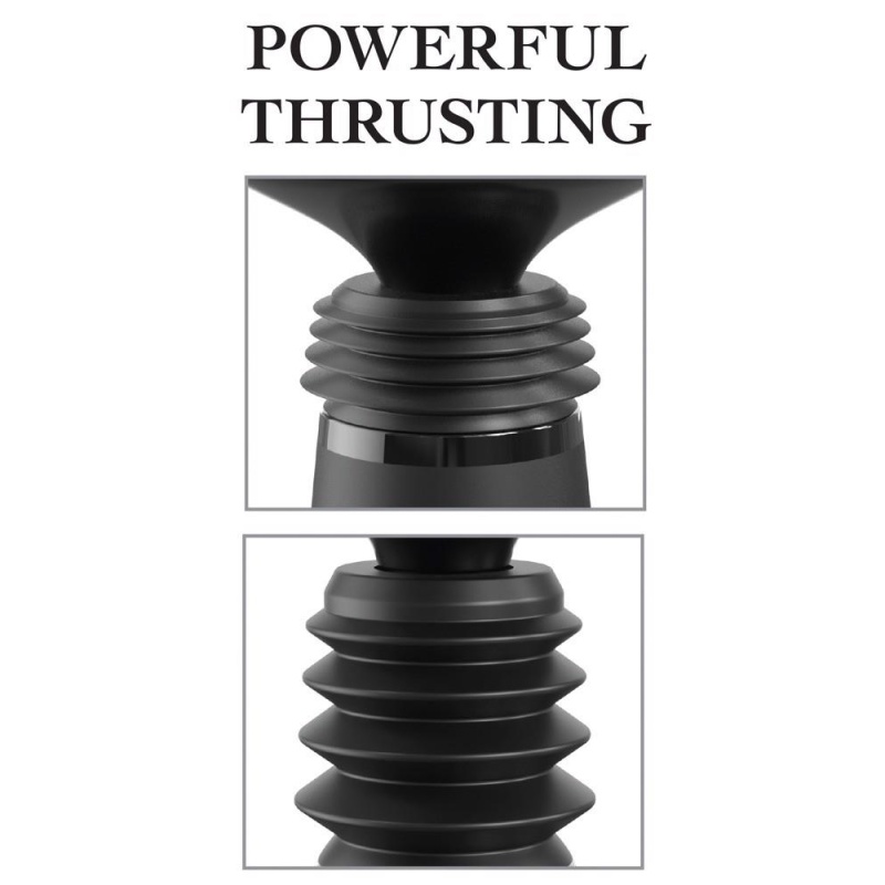 Body Dock Thruster – Adapter Thrustingowy 7 Trybów do Dildów na Przyssawkę, 24,9 cm - 5