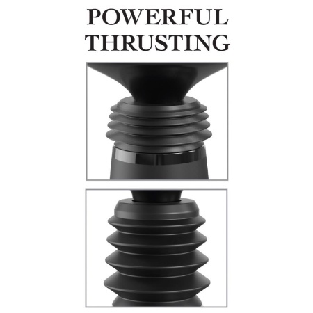 Body Dock Thruster – Adapter Thrustingowy 7 Trybów do Dildów na Przyssawkę, 24,9 cm - 5