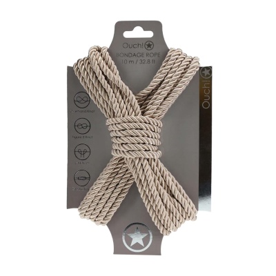 Polyester Bondage Rope - 32.8 ft / 10 m - Gold - 1