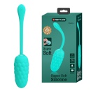 Jajko wibrujące Marina Egg Green z 12 funkcjami i morską teksturą, 22,5 cm - 2