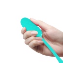 Jajko wibrujące Marina Egg Green z 12 funkcjami i morską teksturą, 22,5 cm - 4