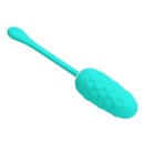 Jajko wibrujące Marina Egg Green z 12 funkcjami i morską teksturą, 22,5 cm - 7