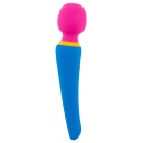 Masażer typu różdżka Wand Vibrator – ruchoma głowica masująca Ø 4 cm, 10 trybów wibracji, wodoodporny, długość 19,7 cm - 4