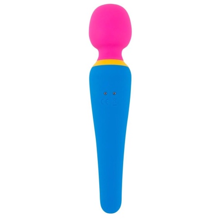 Masażer typu różdżka Wand Vibrator – ruchoma głowica masująca Ø 4 cm, 10 trybów wibracji, wodoodporny, długość 19,7 cm - 5