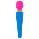 Masażer typu różdżka Wand Vibrator – ruchoma głowica masująca Ø 4 cm, 10 trybów wibracji, wodoodporny, długość 19,7 cm - 5