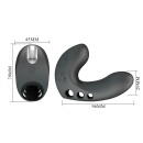 Wibrator palcowy Camelia z 7 trybami wibracji, silikonowy, 9,6 cm - 9