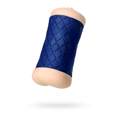 JOS LULU, Masturbator double-sided, TPR, fleshy, 14.5 cm - 1