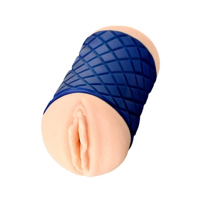 JOS LULU, Masturbator double-sided, TPR, fleshy, 14.5 cm - 1 2