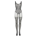 Lace and Fishnet Bodystocking - One Size - 8
