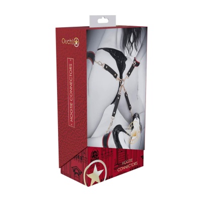 Milan Collection - Hogtie Connectors - Black/Red - 1