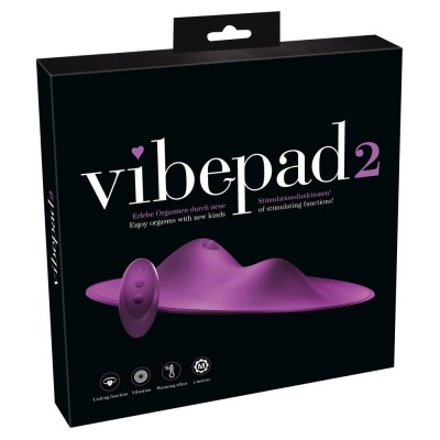 Vibepad 2 — mata wibracyjna z 2 silnikami, funkcją lizania i podgrzewania, 29 cm - 1