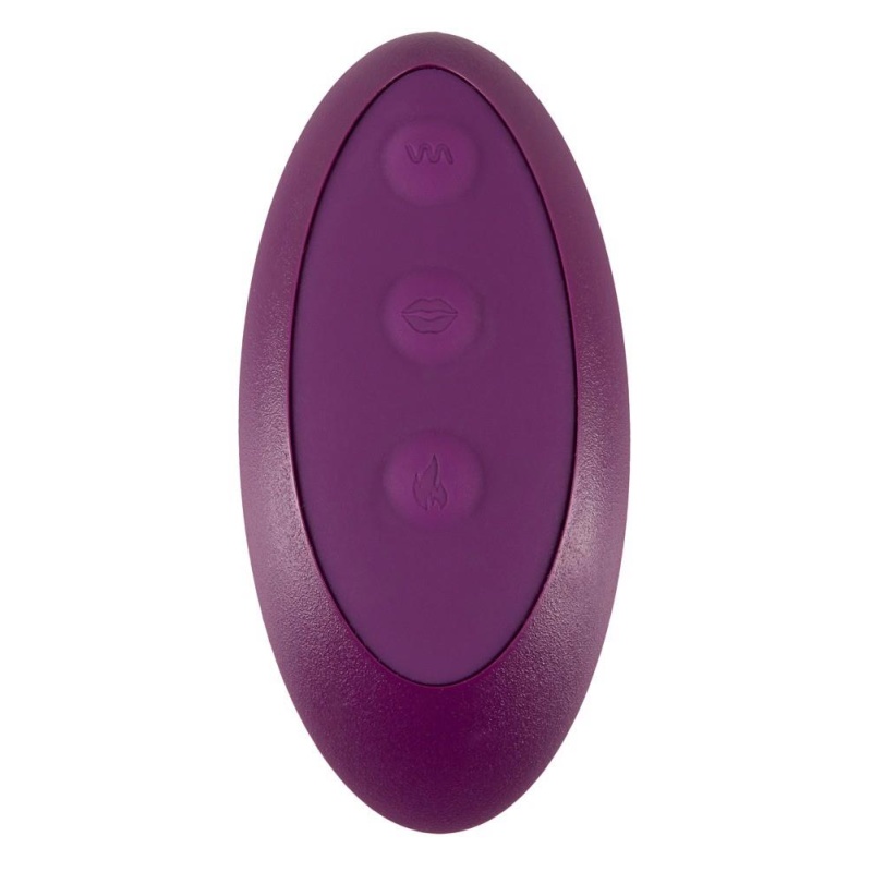 Vibepad 2 — mata wibracyjna z 2 silnikami, funkcją lizania i podgrzewania, 29 cm - 8