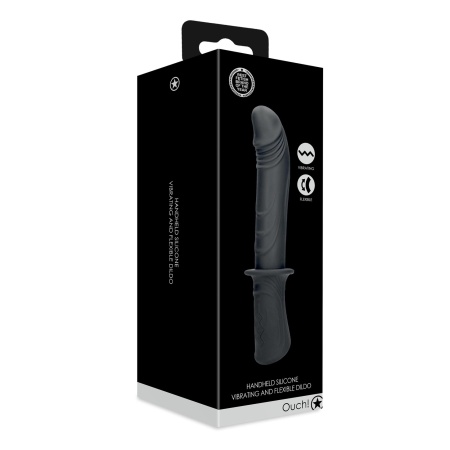 Hand Held Vibrating Sex Machine - Black - 3