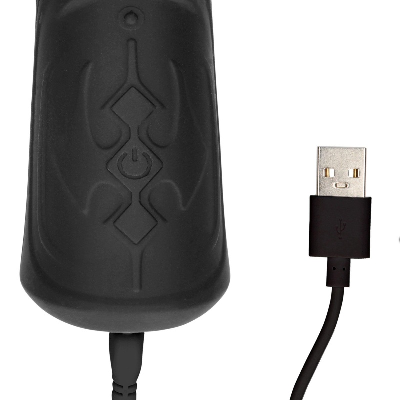 Hand Held Vibrating Sex Machine - Black - 11