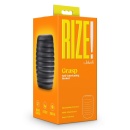 Masturbator Rize Grasp Self-Lubricating - otwarta konstrukcja, dwie komory stymulacyjne, TPE X5® Plus, długość 10,1 cm - 1