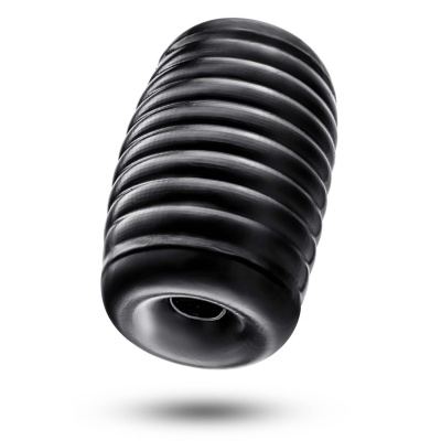 Masturbator Rize Grasp Self-Lubricating - otwarta konstrukcja, dwie komory stymulacyjne, TPE X5® Plus, długość 10,1 cm - 1 2