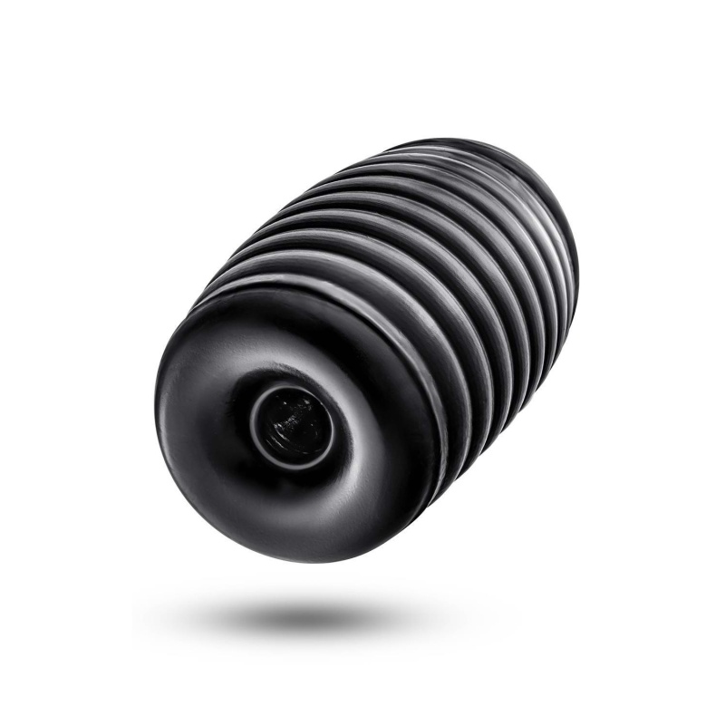 Masturbator Rize Grasp Self-Lubricating - otwarta konstrukcja, dwie komory stymulacyjne, TPE X5® Plus, długość 10,1 cm - 3