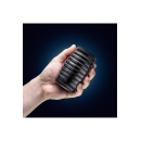 Masturbator Rize Grasp Self-Lubricating - otwarta konstrukcja, dwie komory stymulacyjne, TPE X5® Plus, długość 10,1 cm - 5