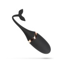Wibrujące jajko z pilotem Luxurious Vibrating Egg Black - silikon, 12 programów, 16 cm - 7