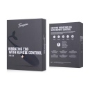 Wibrujące jajko z pilotem Luxurious Vibrating Egg Black - silikon, 12 programów, 16 cm - 11